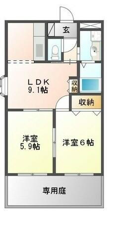 兵庫県姫路市勝原区丁 網干駅 2DK アパート 賃貸物件詳細