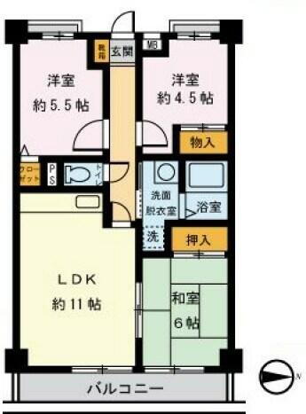 東京都世田谷区成城７丁目 成城学園前駅 2SLDK マンション 賃貸物件詳細