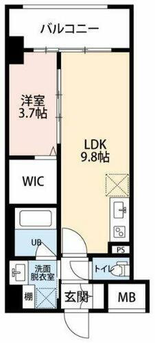 大阪府大阪市福島区玉川２丁目 新福島駅 1LDK マンション 賃貸物件詳細