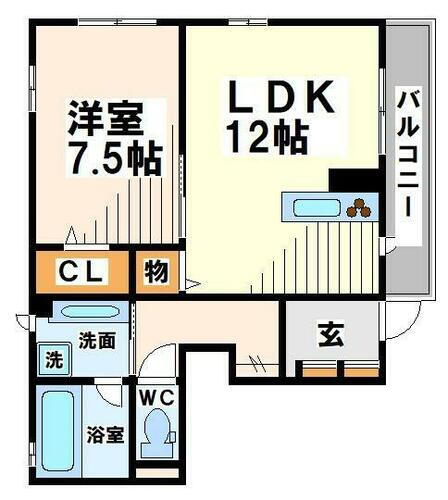 東京都府中市小柳町５丁目 多磨霊園駅 1LDK アパート 賃貸物件詳細
