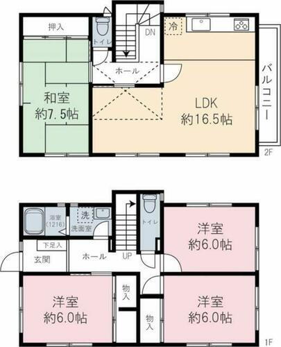 多摩美２丁目戸建 4LDK 賃貸物件詳細