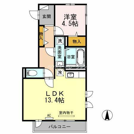 シャルム武庫元町 3階 1LDK 賃貸物件詳細