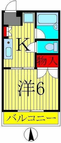 東京都足立区西綾瀬２丁目 綾瀬駅 1K マンション 賃貸物件詳細
