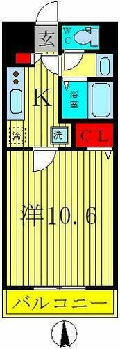 埼玉県三郷市早稲田１丁目 三郷駅 1K マンション 賃貸物件詳細