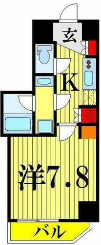 東京都足立区谷在家２丁目 西新井大師西駅 1K マンション 賃貸物件詳細