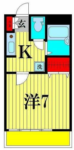 千葉県流山市南流山１丁目 南流山駅 1K アパート 賃貸物件詳細
