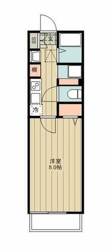 東京都狛江市岩戸北３丁目 狛江駅 1K アパート 賃貸物件詳細