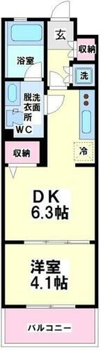 東京都杉並区方南１丁目 笹塚駅 1DK マンション 賃貸物件詳細