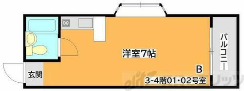 大阪府吹田市円山町 関大前駅 ワンルーム マンション 賃貸物件詳細