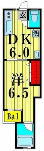 東京都足立区辰沼２丁目 北綾瀬駅 1DK アパート 賃貸物件詳細