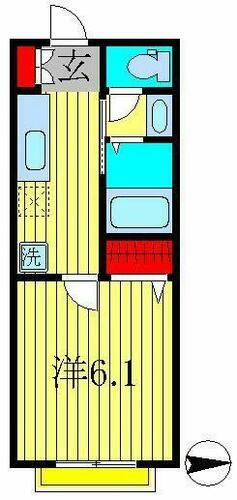 千葉県柏市つくしが丘３丁目 新柏駅 1K アパート 賃貸物件詳細