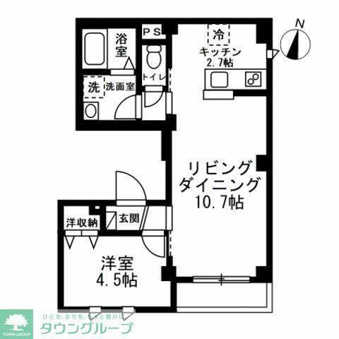 仮）新宿区北新宿２丁目　新築共同住宅 1階 1LDK 賃貸物件詳細