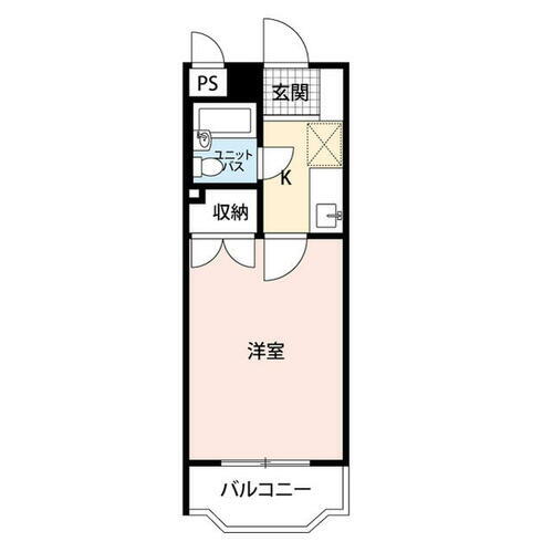 サンフラットＬ 1階 1K 賃貸物件詳細