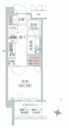東京都世田谷区宮坂３丁目 経堂駅 1K マンション 賃貸物件詳細