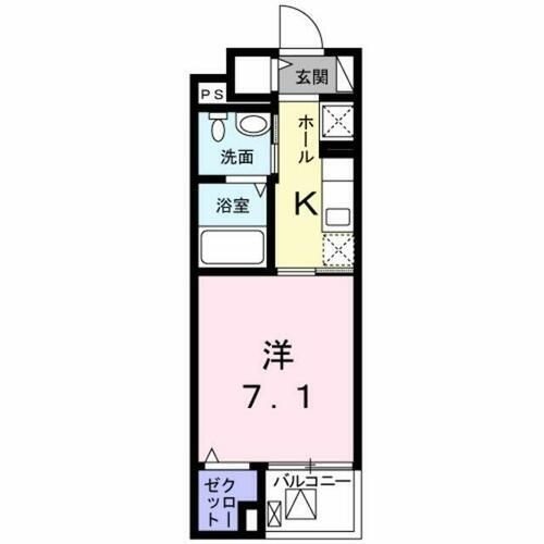東京都府中市白糸台４丁目 武蔵野台駅 1K マンション 賃貸物件詳細