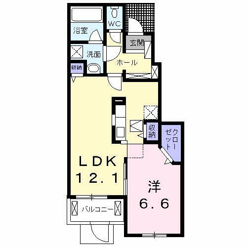 さくらⅠ 1階 1LDK 賃貸物件詳細