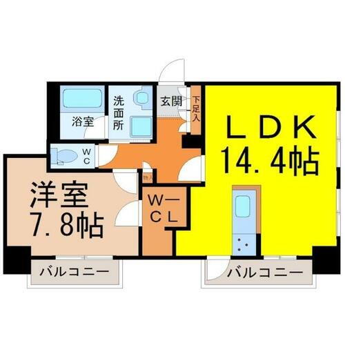 愛知県名古屋市中区新栄１丁目 新栄町駅 1LDK マンション 賃貸物件詳細