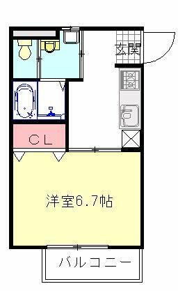 埼玉県さいたま市大宮区土手町２丁目 大宮駅 1K アパート 賃貸物件詳細