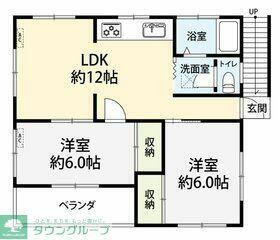 東京都練馬区大泉町１丁目 地下鉄成増駅 2LDK アパート 賃貸物件詳細