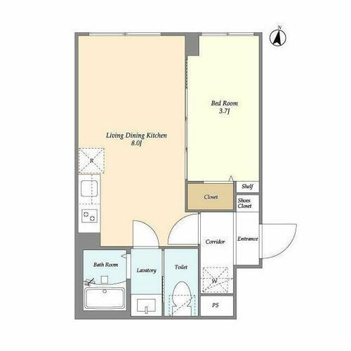 東京都杉並区和泉４丁目 方南町駅 1LDK マンション 賃貸物件詳細