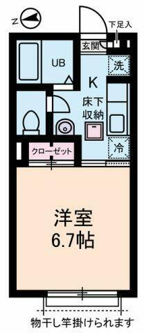東京都杉並区下井草３丁目 下井草駅 1K アパート 賃貸物件詳細