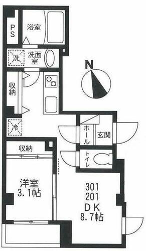 東京都板橋区南常盤台１丁目 ときわ台駅 1DK マンション 賃貸物件詳細
