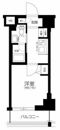 東京都品川区中延６丁目 荏原町駅 1K マンション 賃貸物件詳細