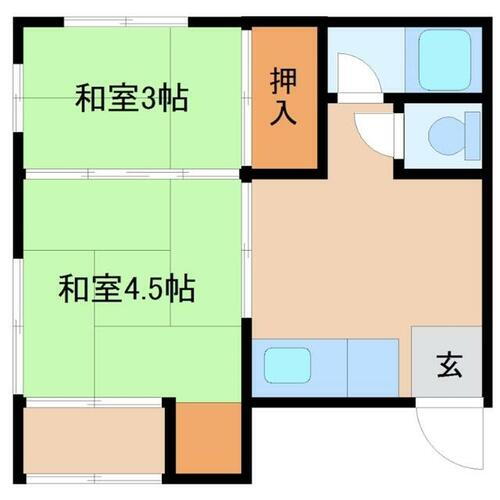 兵庫県尼崎市杭瀬本町２丁目 杭瀬駅 2K マンション 賃貸物件詳細