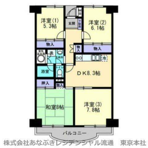 茨城県取手市宮和田 賃貸マンション