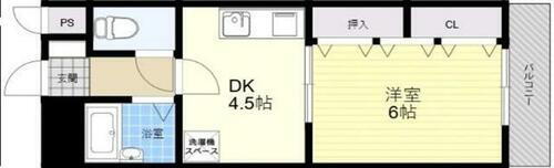 兵庫県尼崎市水堂町１丁目 立花駅 1DK マンション 賃貸物件詳細