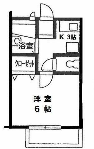 兵庫県伊丹市稲野町４丁目 稲野駅 1K アパート 賃貸物件詳細