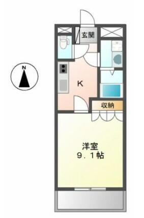 兵庫県姫路市飾磨区上野田２丁目 亀山駅 1K アパート 賃貸物件詳細