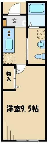 東京都府中市住吉町４丁目 中河原駅 1K アパート 賃貸物件詳細