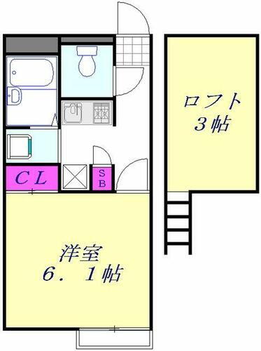 埼玉県三郷市谷口 三郷中央駅 1K アパート 賃貸物件詳細