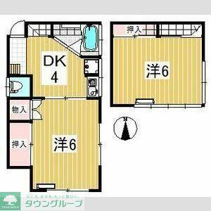 埼玉県新座市栗原６丁目 ひばりヶ丘駅 2K 一戸建て 賃貸物件詳細