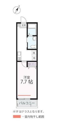 神奈川県横浜市西区浅間台 横浜駅 1K アパート 賃貸物件詳細