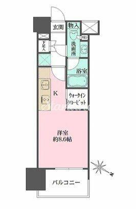 東京都目黒区下目黒３丁目 目黒駅 ワンルーム マンション 賃貸物件詳細