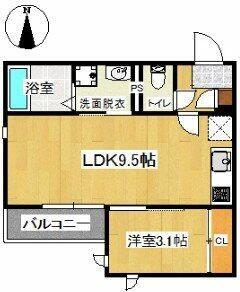 福岡県福岡市博多区春町２丁目 春日原駅 1LDK アパート 賃貸物件詳細
