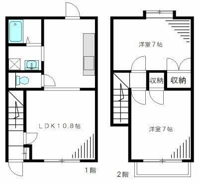 東京都北区赤羽台３丁目 赤羽駅 2LDK アパート 賃貸物件詳細