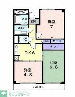 神奈川県横浜市泉区中田南５丁目 中田駅 3DK マンション 賃貸物件詳細