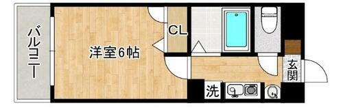 福岡県北九州市小倉北区清水４丁目 南小倉駅 1K マンション 賃貸物件詳細