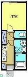 神奈川県川崎市中原区下小田中３丁目 武蔵中原駅 1K アパート 賃貸物件詳細