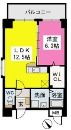 福岡県福岡市博多区半道橋１丁目 東比恵駅 1LDK マンション 賃貸物件詳細