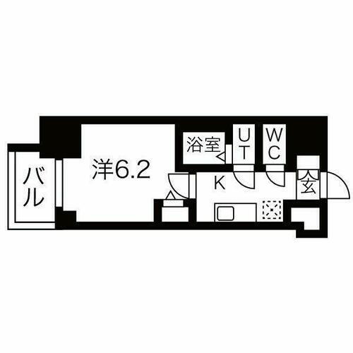愛知県名古屋市西区押切２丁目 浅間町駅 1K マンション 賃貸物件詳細