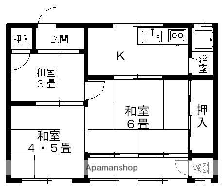 大阪府泉南市男里５丁目 樽井駅 3K アパート 賃貸物件詳細