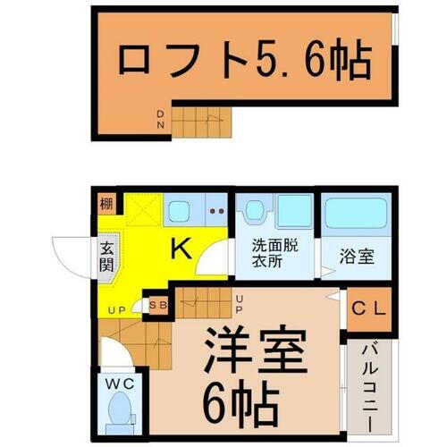 愛知県名古屋市西区城西１丁目 浅間町駅 1K アパート 賃貸物件詳細