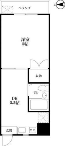 東京都中野区中央５丁目 新中野駅 1DK アパート 賃貸物件詳細