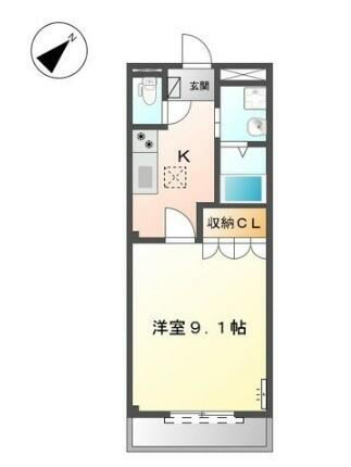 愛知県安城市小堤町 安城駅 1K アパート 賃貸物件詳細