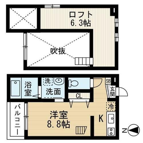 愛知県名古屋市中村区森末町３丁目 中村日赤駅 1K アパート 賃貸物件詳細