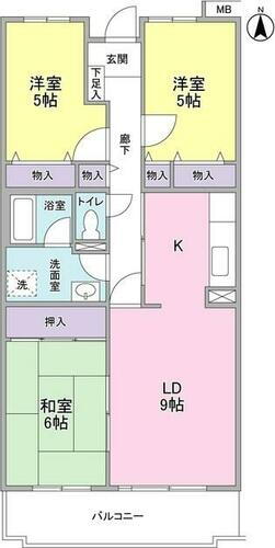神奈川県横浜市青葉区新石川３丁目 たまプラーザ駅 3LDK マンション 賃貸物件詳細